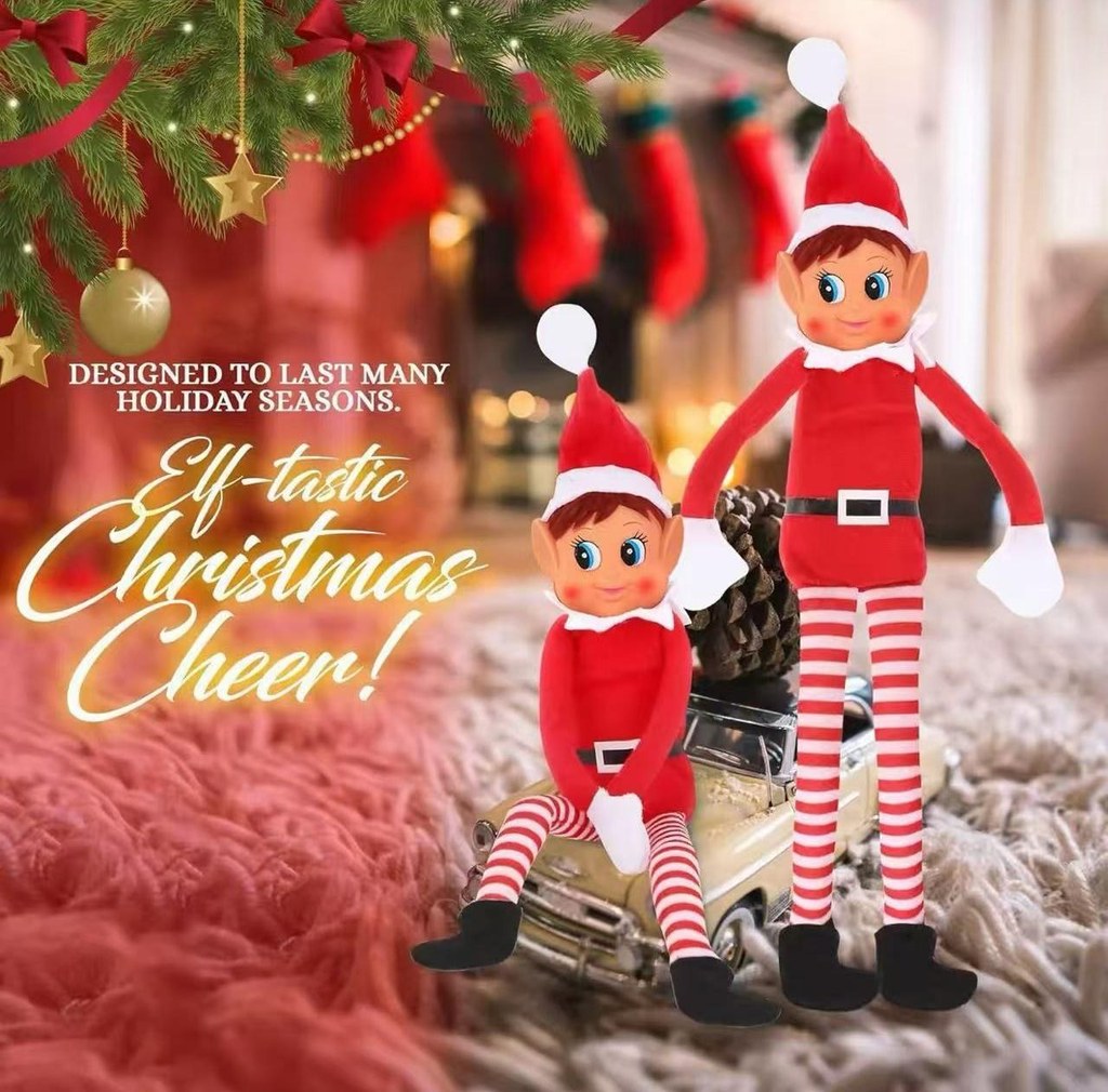 Elfo de Natal de Peluche