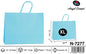 Pack 12 Sacos de Papel Horizontais Azul-Celeste XL 40 x 35,5 x 25,5 Cm
