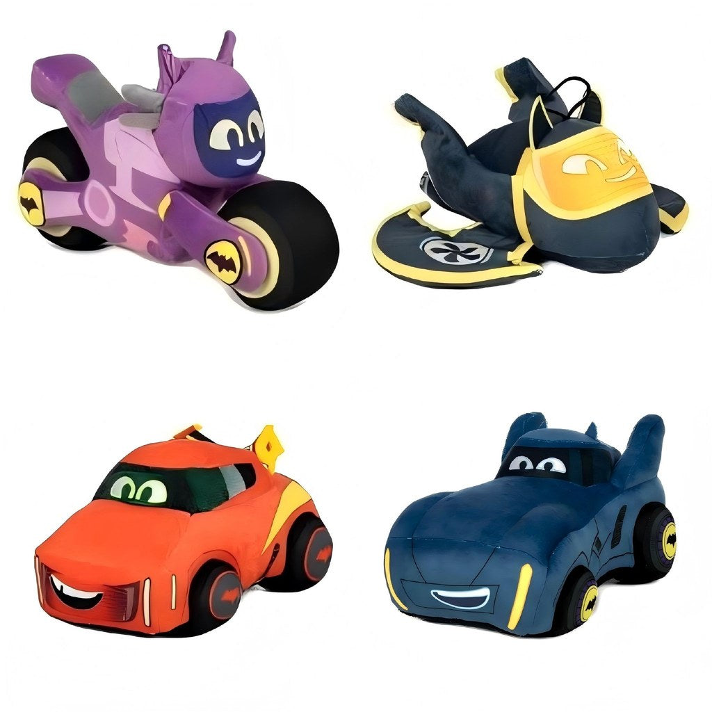 Peluche DC Batwheels Brilha no Escuro 4 Modelos