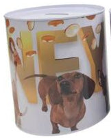 Mealheiro de Metal Animais 13 x 15 cm - Cachorro