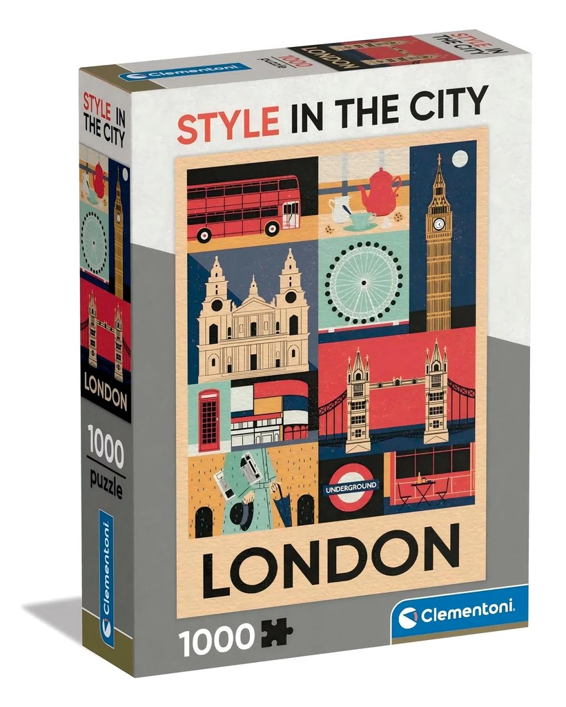 Jogo Clementoni Puzzle 1000 pçs London