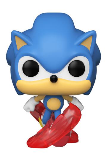 Sonic the Hedgehog POP! Games Vinyl Figure Sonic 30th - Running Sonic 9 cm 3