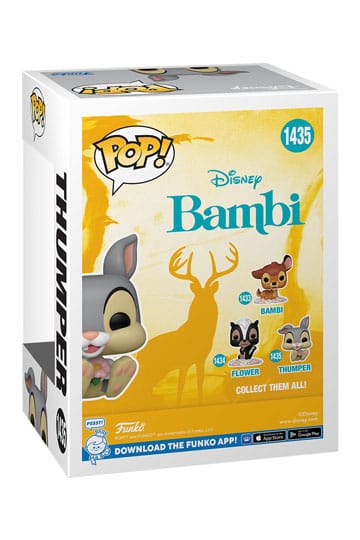Bambi 80th Anniversary POP! Disney Vinyl Figure Thumper 9 cm 3