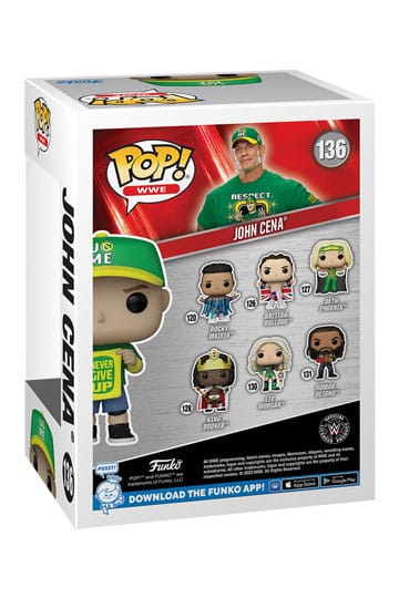 WWE POP! Vinyl Figure John Cena (Never Give Up) 9 cm 3