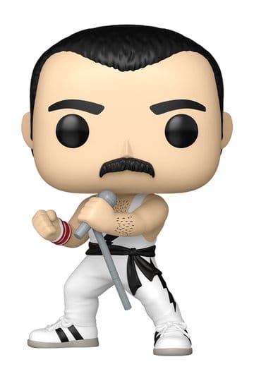 Queen POP! Rocks Vinyl Figure Freddie Mercury (white singlet) 9 cm 3