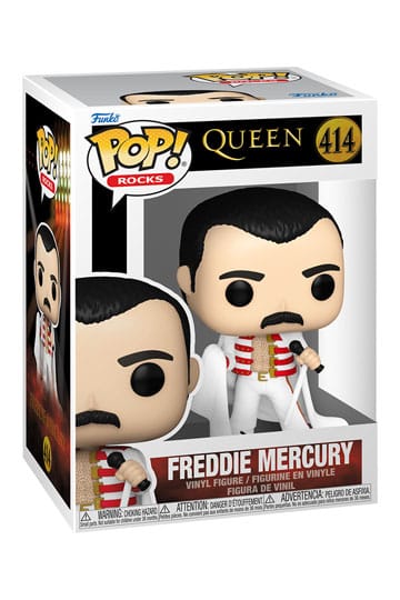 Queen POP! Rocks Vinyl Figure Freddie Mercury with Cape 9 cm 3