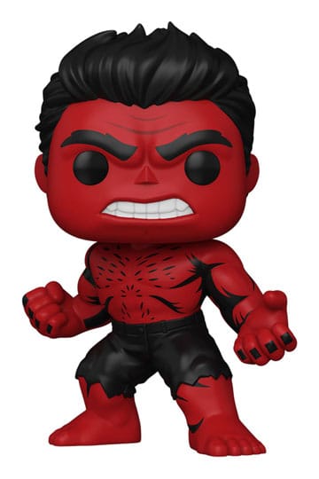 Funko POP! Super Marvel – Hulk Vermelho (Exclusivo, 15 cm)