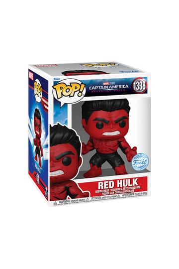 Funko POP! Super Marvel – Hulk Vermelho (Exclusivo, 15 cm)