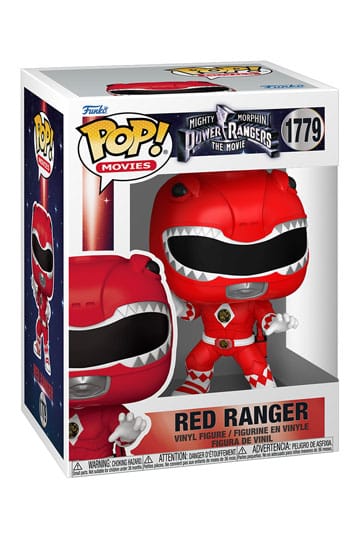 Mighty Morphin Power Rangers: The Movie POP! Movies Vinyl Figures Red Ranger 9 cm