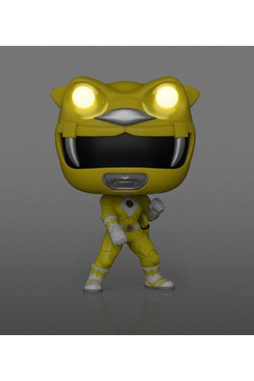 Mighty Morphin Power Rangers: The Movie POP! Movies Vinyl Figures Yellow Ranger (GITD) 9 cm
