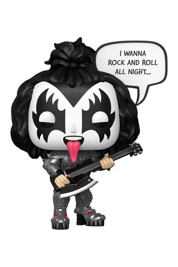 KISS POP! Sayings Vinyl Figure The Demon(R&R All Night) 9 cm
