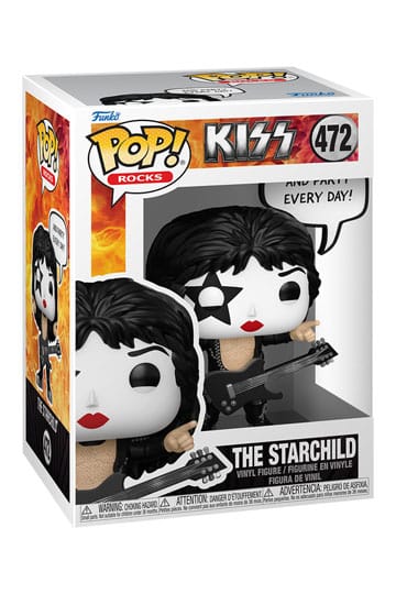 KISS POP! Sayings Vinyl Figure The Starchild(R&R All Night) 9 cm