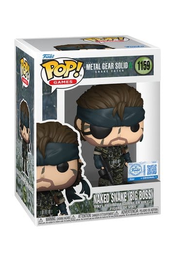 Funko POP! Metal Gear Solid 3 – Big Boss (Exclusivo HEO)