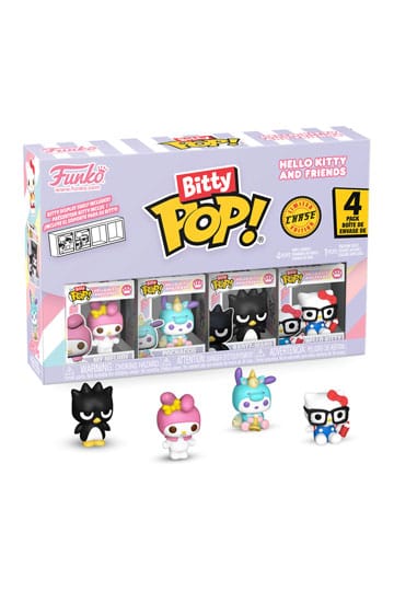 Hello Kitty and Friends Bitty POP! Vinyl Figure 4-Pack Series 4 2 cm 1