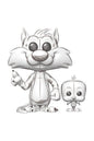 Looney Tunes POP! & Buddy Animation Vinyl Figure Sylvester & Tweety 9 cm