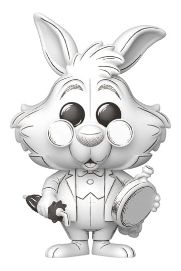 Disney POP! Vinyl Figure Sketched - White Rabbit 9 cm