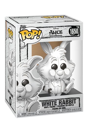 Disney POP! Vinyl Figure Sketched - White Rabbit 9 cm
