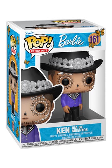 Barbie POP! Retro Toys Vinyl Figure Ken Dia de los Muertos 9 cm