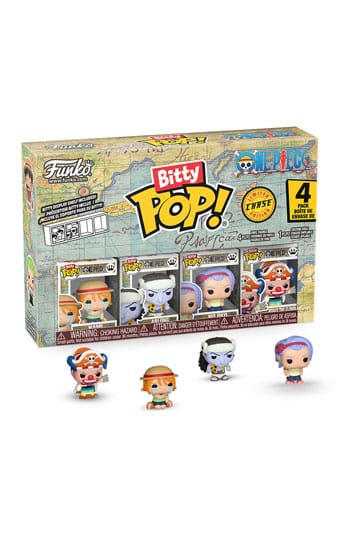 One Piece Bitty POP! Vinyl Figure 4-Pack Nami 2,5 cm 1