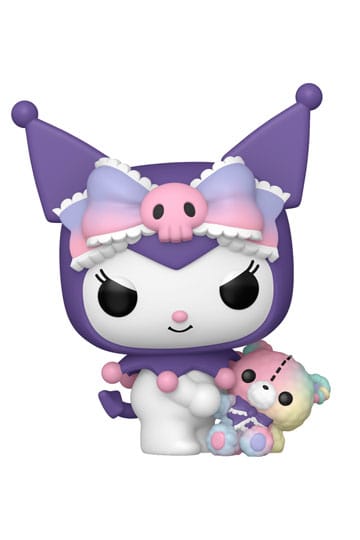 Sanrio POP! & Buddy Animation Vinyl Figures Kuromi w/ Bear 9 cm