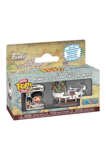One Piece Bitty POP! Ride Vinyl Figure Going Merry w/Luffy 2,5 cm