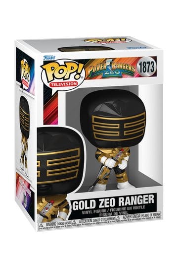 Power Rangers Zeo POP! Movies Vinyl Figures Zeo Ranger Gold 9 cm