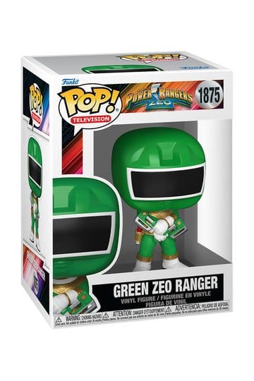 Power Rangers Zeo POP! Movies Vinyl Figures Zeo Ranger Green 9 cm