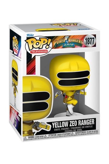 Power Rangers Zeo POP! Movies Vinyl Figures Zeo Ranger Yellow 9 cm