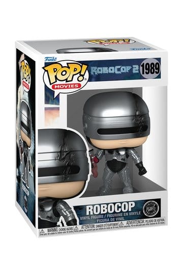 Robocop POP! Movies Vinyl Figures Robocop (Metallic) with Chase 9 cm Assortment (6)