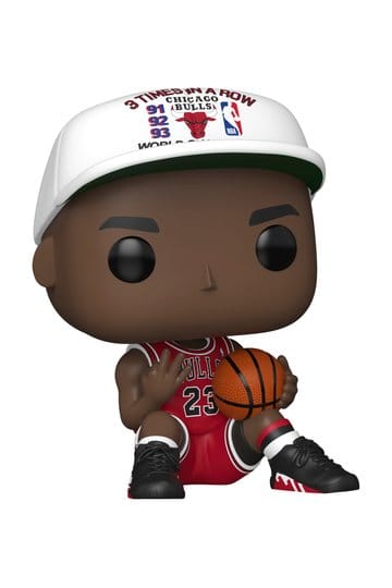 NBA Legends POP! Sports Vinyl Figure Chicago Bulls: Michael Jordan 3 Times in a Row 9 cm