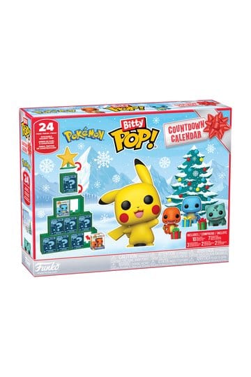 Pokémon Bitty POP! 24 Day Countdown Advent Calendar