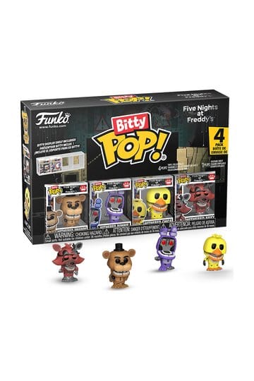 Five Nights at Freddy's Bitty POP! Vinyl Figure 4-Pack Series 6 2,5 cm