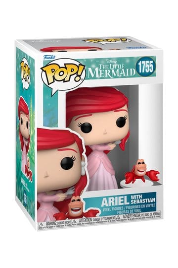 The Little Mermaid POP! Vinyl Figure S3 - Ariel with Sebastian 9 cm