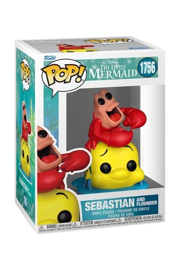 Disney POP! Vinyl Figure : TLM S3- Sebastian & Flounder 9 cm