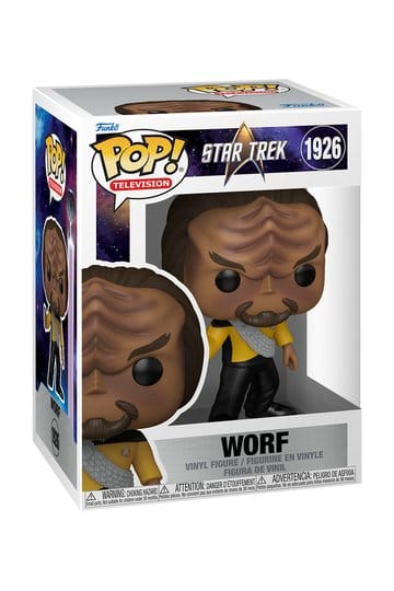 Star Trek TNG POP! Television Vinyl Figure Worf 9 cm