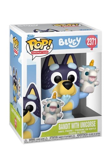 Funko POP! Bluey – Bandit com Unicórnio