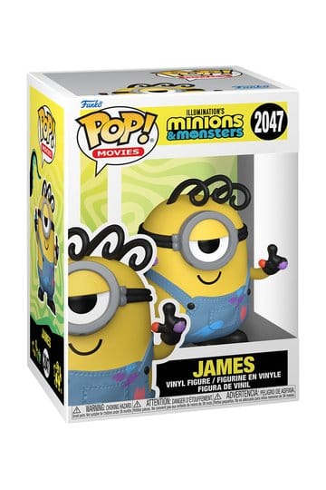 Minions 3 POP! Rocks Vinyl Figure James 9 cm