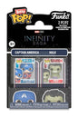 Funko Bitty POP! Marvel – Pack de 2 Capitão América e Hulk