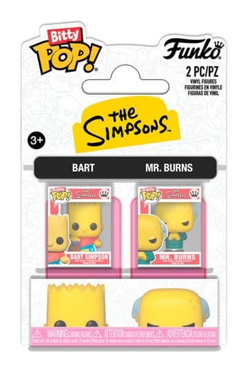 Simpsons Bitty POP! Vinyl Figures 2-Pack B & Mr. B 2 cm 1