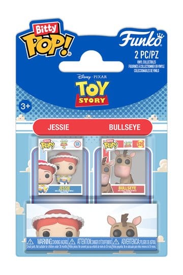 Toy Story Bitty POP! Vinyl Figures 2-Pack Jessie & Bullseye 2 cm 3
