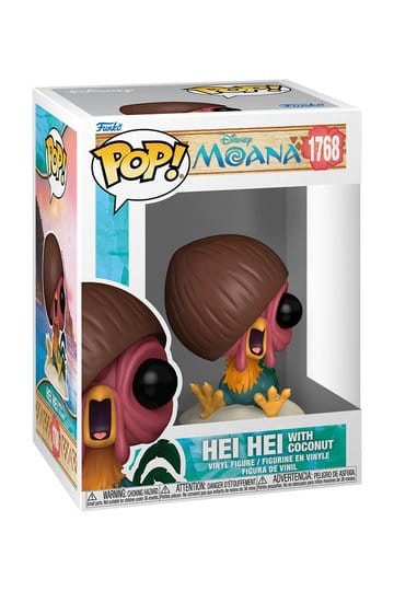 Moana POP! & Buddy Vinyl Figure Hei Hei w/Coconut 9 cm