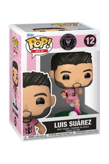 EFL POP! MLS Vinyl Figure Inter Miami CF - Luis Suarez (Pink) 9 cm
