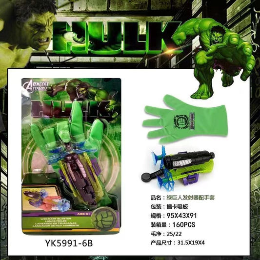 Luva Lançadora Tema Hulk