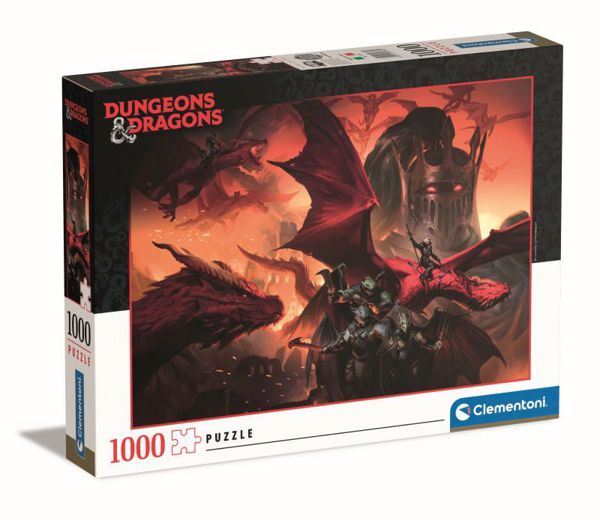 Puzzle Clementoni - Dungeons and Dragons 1000 peças
