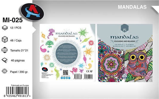 Livro para Colorir Mandalas