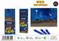 Pack 48 Rolos de Papel Decorativo Presépio Céu Noturno 70 x 150 Cm
