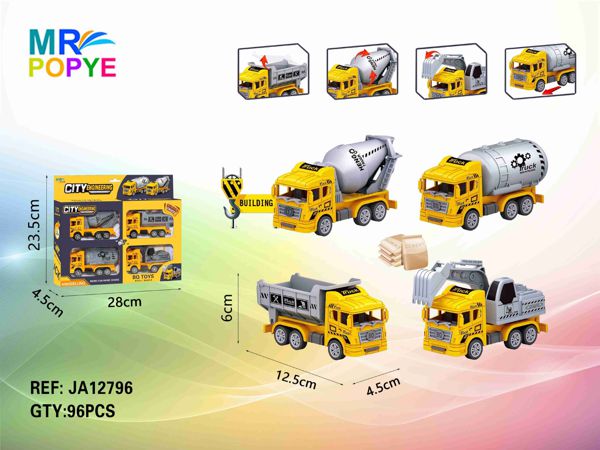 Conjunto de Carros de Obras