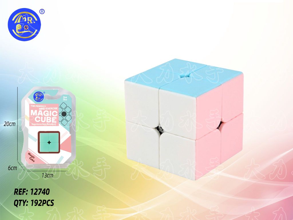 Cubo Mágico 2x2 Pastel
