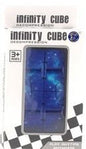 Cubo Infinito Espaço - Galáxia Azul Escura