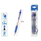 Caneta Esferográfica Azul/Preta 1.0mm (2 unidades)